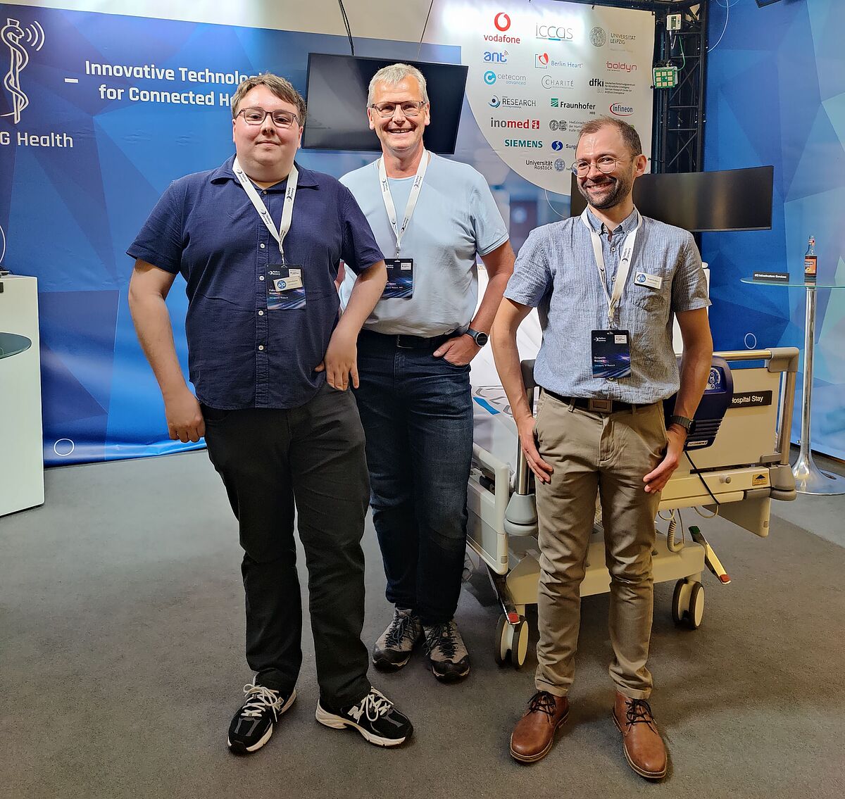 v.l.n.r.: Fabian Kummer, Frank Golatowski und Benjamin Rother